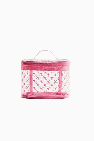 H&M Patterned boxy make-up bag