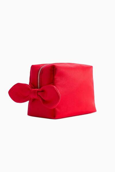 H&M Bow-detail make-up bag