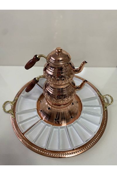 Erişim Bakırhanem Sebe Home Copper Breakfast Set