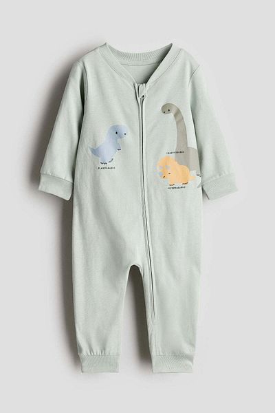 H&M Patterned sleepsuit