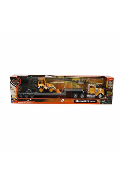 Sunman 1:43 Long Haul Kenworth Carrier Truck and Dozer