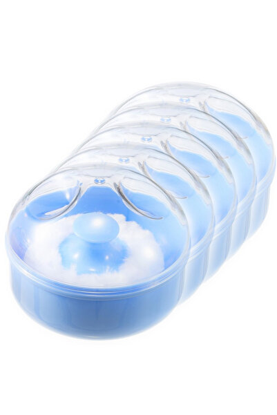 LUQU BABY بودرة باف-أزرق - عبوة من 5 قطع