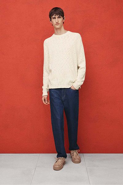 H&M Regular Fit Roll-edge jumper