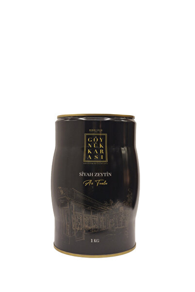 GÖYNÜK KARASI Az Tuzlu Siyah Salamura Zeytin 1 Kg.(201-260)