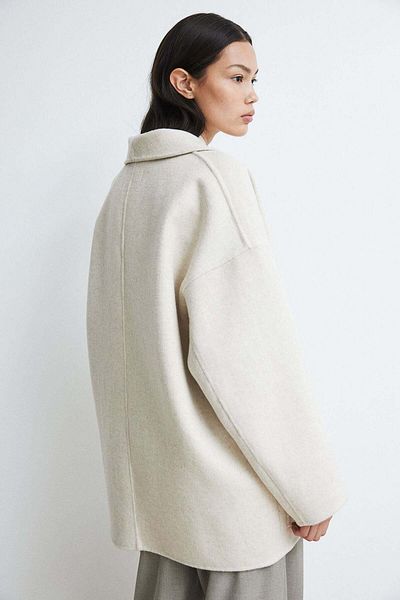 H&M Handmade wool-blend coat