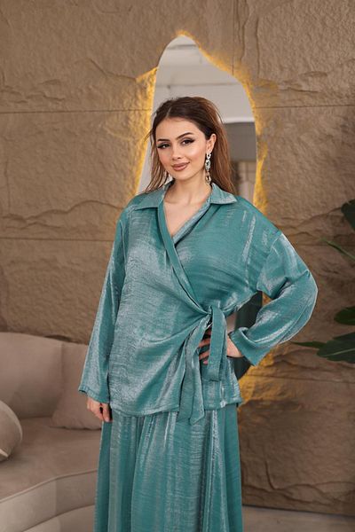 MAY MARA   Oversize μπλούζα Etelik 2 τεμαχίων Σετ βραδινό φόρεμα