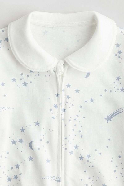 H&M Collared zip-up sleepsuit