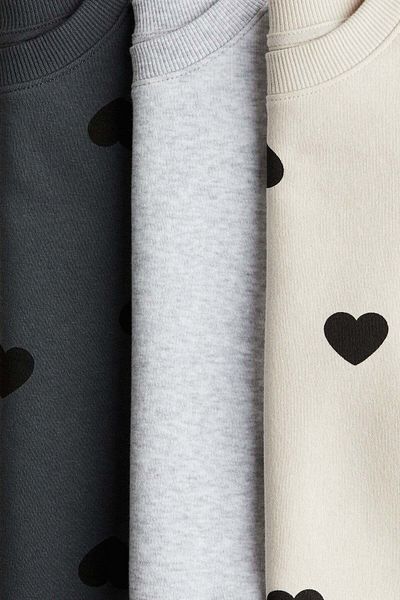 H&M 3-pack sweatshirts