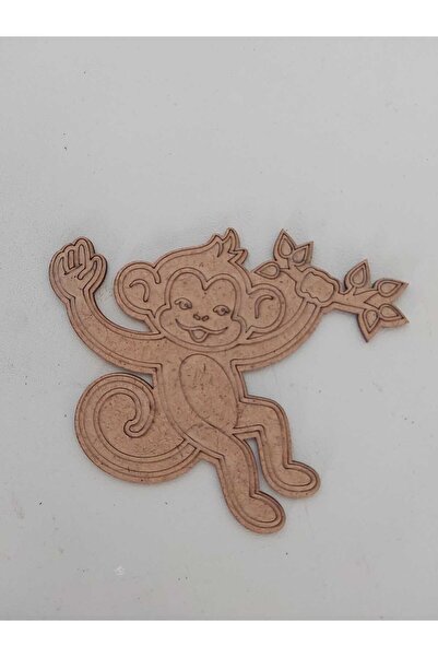 Forester Toys مجموعة من 5 قطع من لعبة الرسم الخشبي على شكل قرد، مجموعة فنية ل...