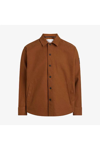 Calvin Klein Premium Essentials Men's Brown Shirt