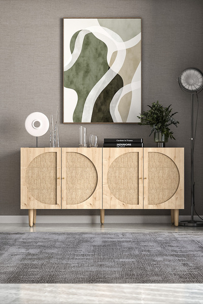 Onouqo Konsol,tv Ünitesi,tv Sehpası,kahve Köşesi,mutfak Dolabı,çok Amaçlı Dolap Mdf G150d35y70(ÖZELTASARIM)