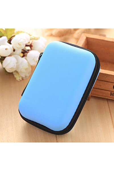 Fivy Kulaklık, Kablo Ve Şarj Adaptörleri Için Sert Kapaklı Ve Fermuarlı Taşım...