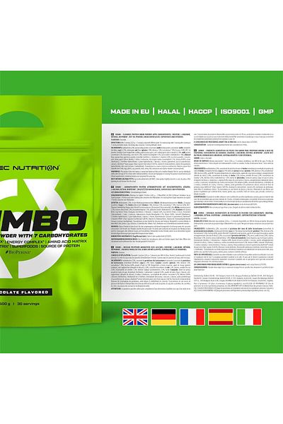 Scitec Jumbo Mass Gainer 6600 Grams (Carb Powder +Weight Gain)