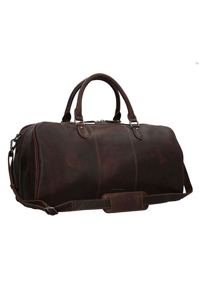 Jack Kinsky Porto 4 Weekender Reisetasche Leder 55 Cm