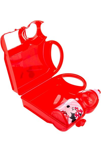 AKDC SNACK BOX W/WATER BOTTLE 7CMX19CMX20CM Red 8412497188710