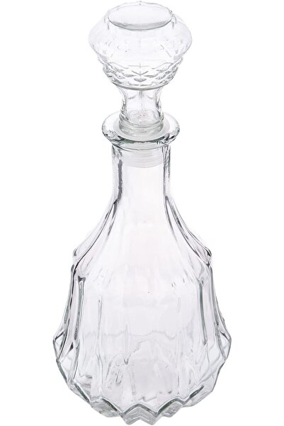 AKDC Glass Juice Bottle Jenva L(12CM) XW(12CM) XH(30CM) Multicolour