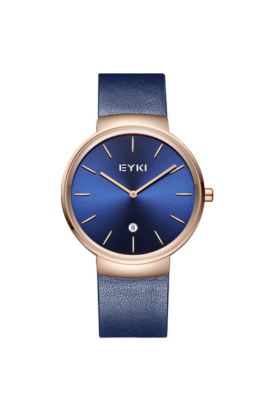 ETG ساعة كوارتز مقاومة للماء للرجال من EYKI Boutique Fashion Couple Models Si...