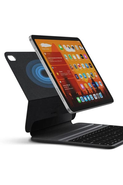 Fogy Apple İpad Air 11 M3 2025 Uyumlu Case Magic Keyboard Folio Ultra Slim Klavyeli kılıf