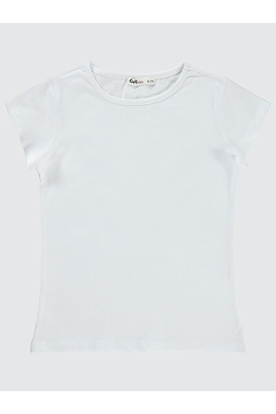 Civil Girls تي شيرت بناتي أبيض 6-9 سنوات