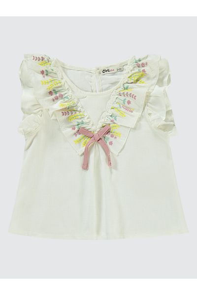 Civil Girls 2-5 Years Old Girl's Ecru Suit Set