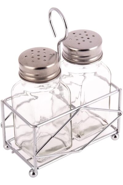 AKDC Salt & Pepper Set L(5CM) XW(9CM) XH(14CM) Transparent