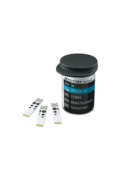 Accu Chek Accu-Chek Instant Blood Glucose Test Strips