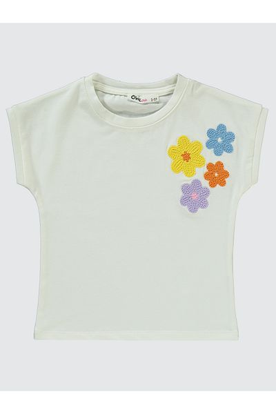 Civil Girls 2-5 Years Old Girl's Ecru Suit Set