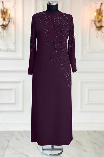 TRENDTESETTÜR ROCHIE DE SEARĂ MARE STONE STONE PENTRU FEMEI T 3231