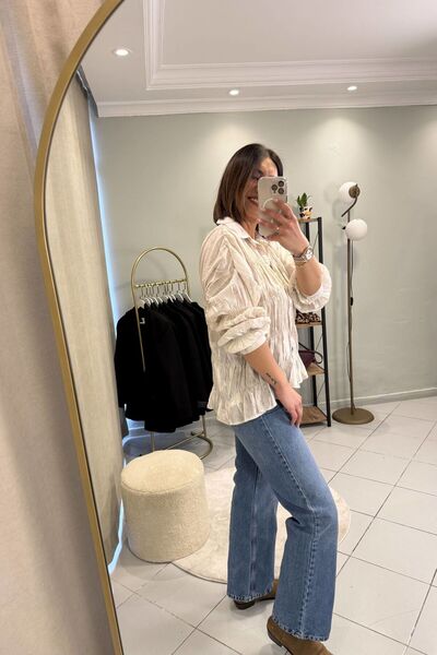 Bucle By Gizem Gipeli Massi Gömlek Ekru