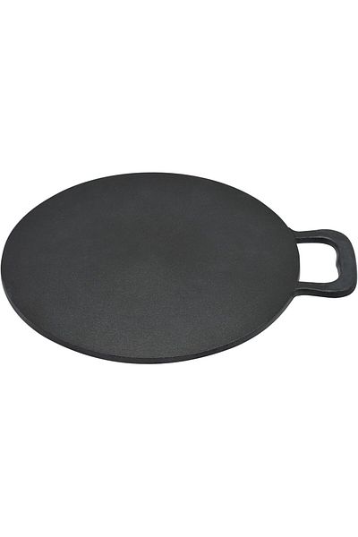 RAJ Non-Stick Black Arabic Tawa Fry Pan, 35cm, BBAT35, Ideal for Dosa, Pancake, Chapati, Paratha