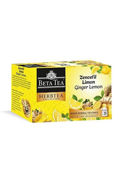 Genel Markalar Zencefil Limon Çayı 20 Adet - Beta Herbtea Collection