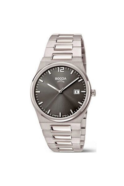Boccia Mens Watch 3661-02, Quartz, 39mm, 5atm