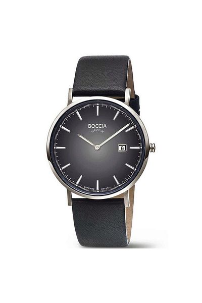 Boccia Mens Watch 3648-04, Quartz, 39mm, 3atm