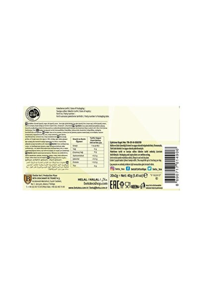 Beta Karışık Çay 20 Adet - Welltea Reform Collection