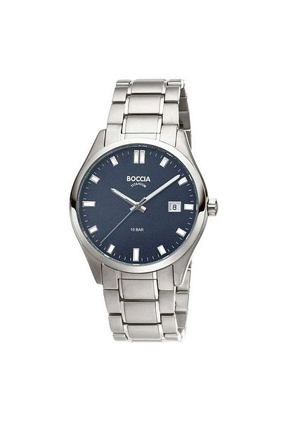 Boccia Mens Watch 3669-04, Quartz, 39mm, 10atm