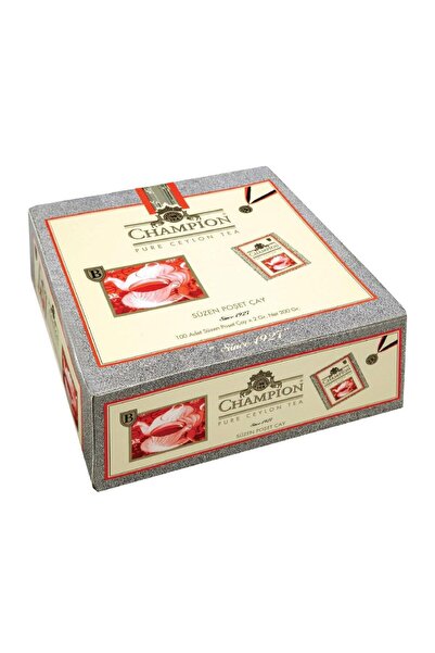 Champion Bardak Poşet 100 Lü (SEYLAN ÇAYI - CEYLON TEA)