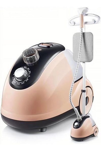 COOYA Stand Steamer, Double Pole, 1800w with 10 Level Adjustment and Ironing Board, 36g/Min Steam Rate