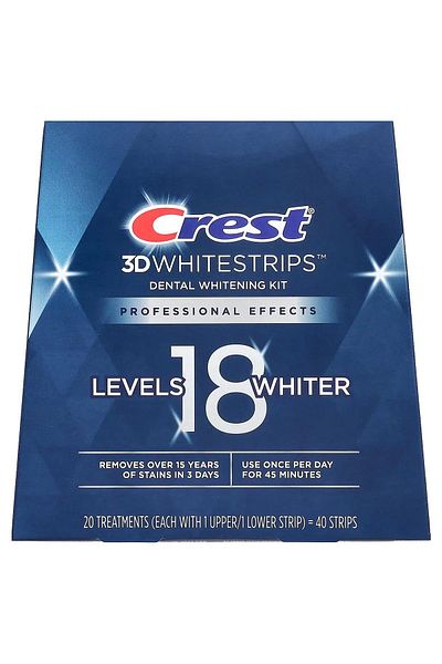 CREST 3D White Double Comfortable Whitestrips - 20 Daily Use