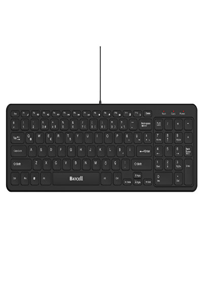 batcell MK-103 Kablolu Klavye Standart Q Klavye