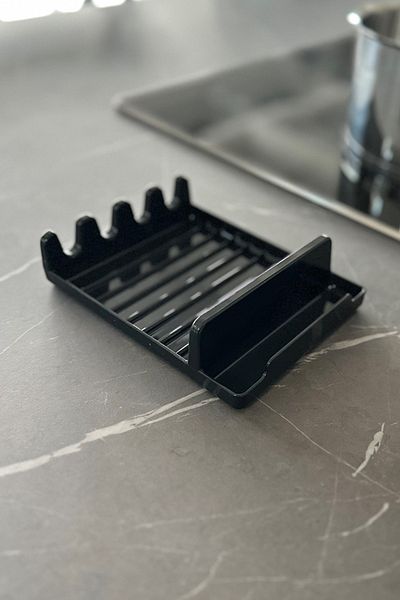 Prima Nova Fabiola Ladle Spoon Holder-Black