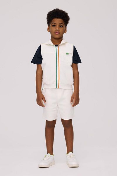 Nebbati Bg Store Boy's Ecru Vest