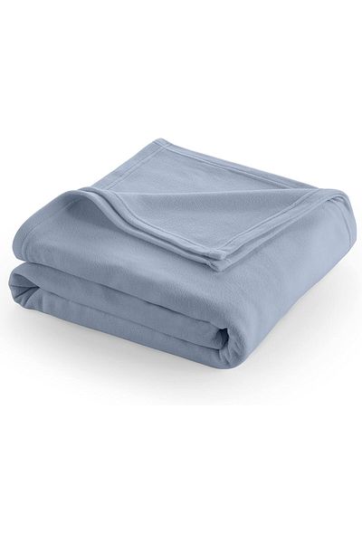 COOYA Full Size Fleece Blanket, Comfy Supersoft Fleece Blanket, All-Season Light Weight Throw Blanket