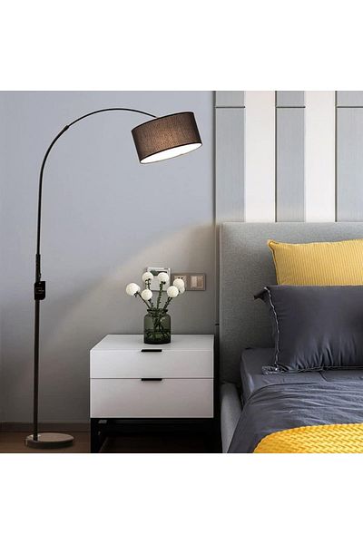 COOYA Floor Lamp, Nordic Style, Adjustable Color Temperature LED Lighting For Living Room & Bedroom