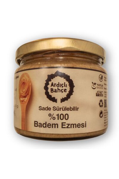 Ardıçlı Bahçe Bahçeden Katkısız %100 Badem Ezmesi