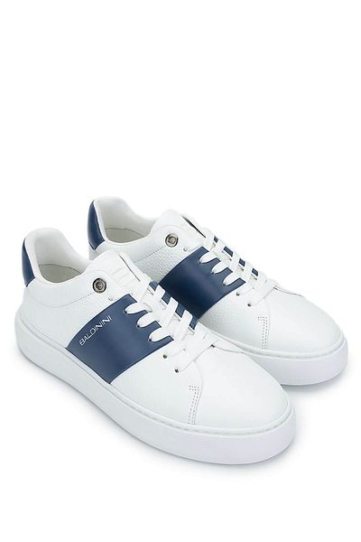 Baldinini Men's Genuine Leather Sneakers & Sports Shoes