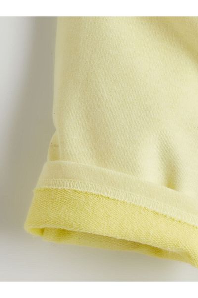 LC Waikiki Lcw Eco Yellow Elastic Waist Printed Boys Shorts