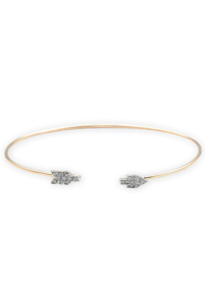 Ariş Pırlanta Ok Sembolü Bilezik