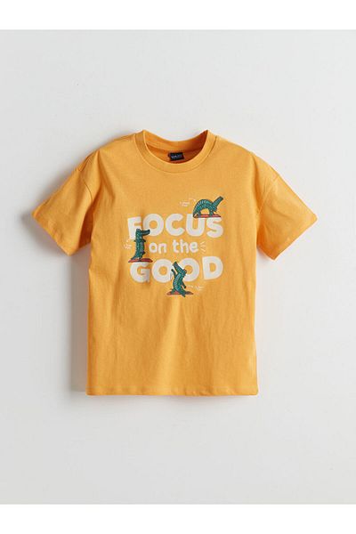 LC Waikiki New Season Crew Neck Boy's T-Shirt - S5Jh22Z4