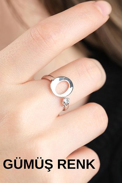 Jack Ferrero Silver Anti-Arroof Letter Ring