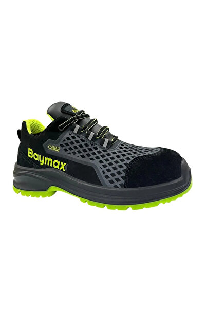 Baymax GOLDEN BX-12 Nubuk Bağcıklı Ayakkabı (S1) İş Güvenlik Ayakkabısı